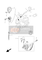 4B0H35070000, Couvercle,  De Compte, Yamaha, 0